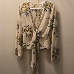 Floral blouse